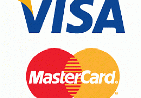 Принимаем к оплате карты Visa и Mastercard!